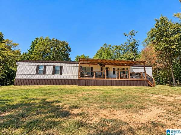 10 Acres of Recreational Land with Home for Sale in Maplesville, Alabama