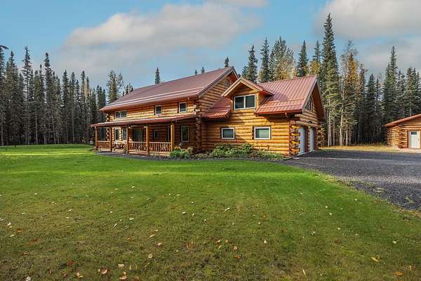 4.5 Acres of Land with Home for Sale in North Pole, Alaska