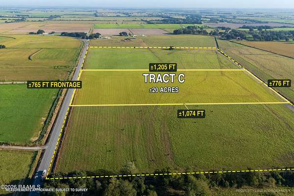 20 Acres of Land for Lease in Kaplan, Louisiana