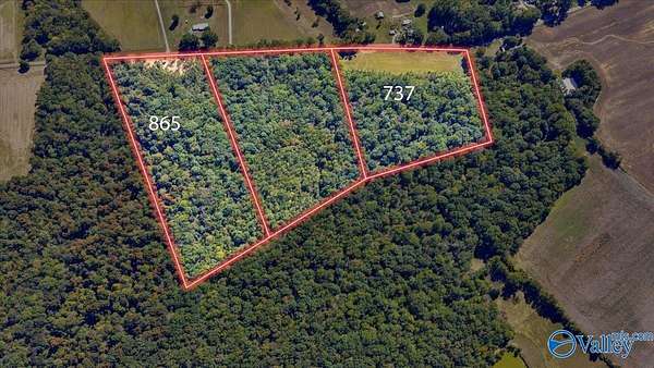10 Acres of Residential Land for Sale in New Market, Alabama