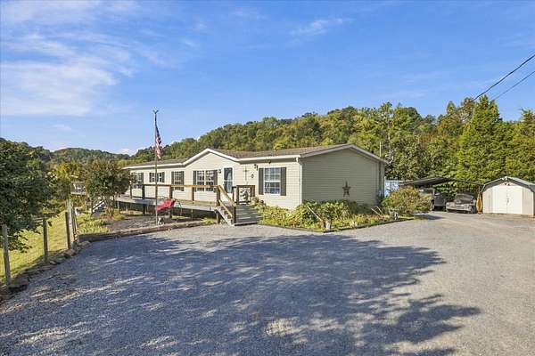 7 Acres of Land with Home for Sale in Dandridge, Tennessee