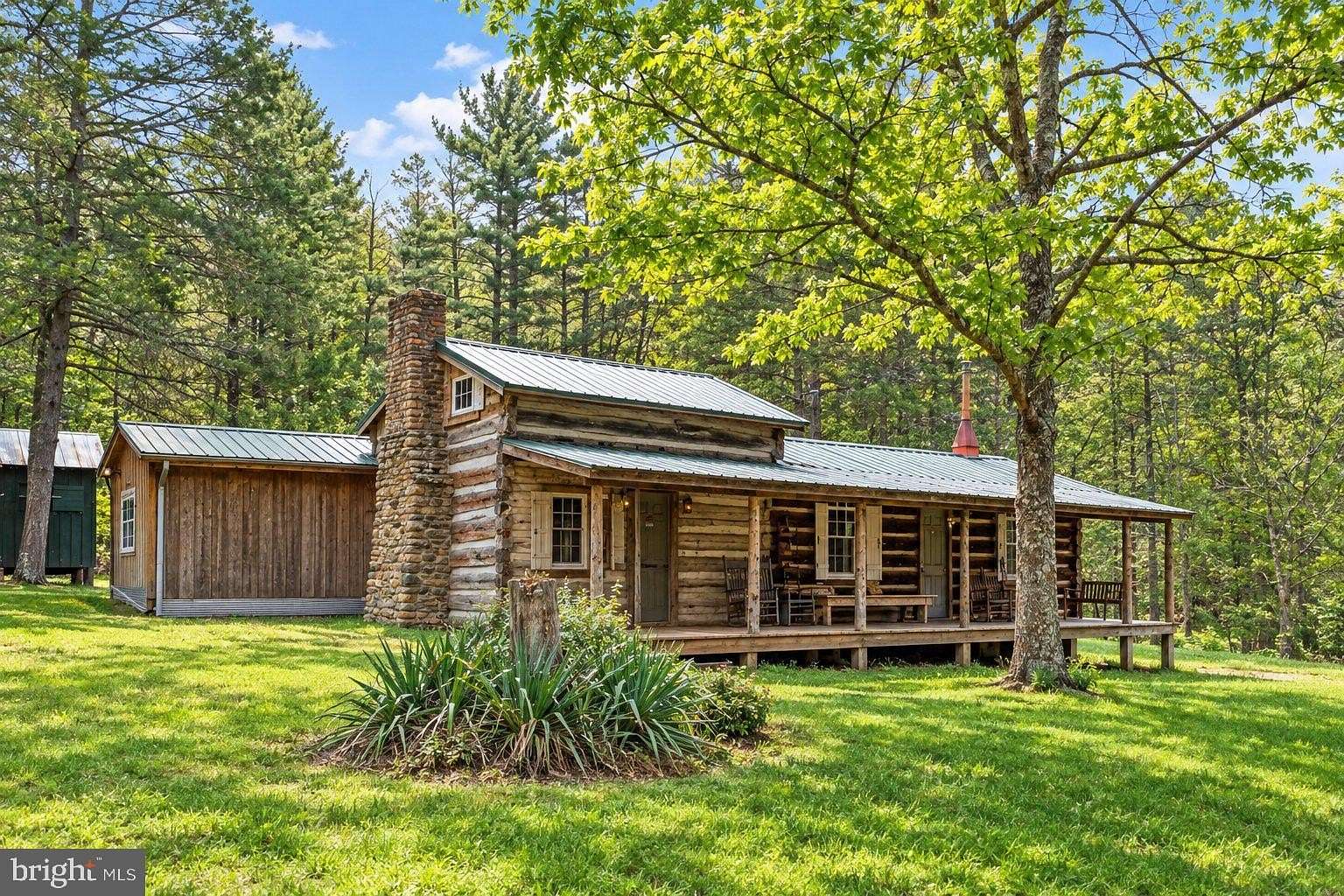 7 Acres of Land with Home for Sale in Deerfield, Virginia