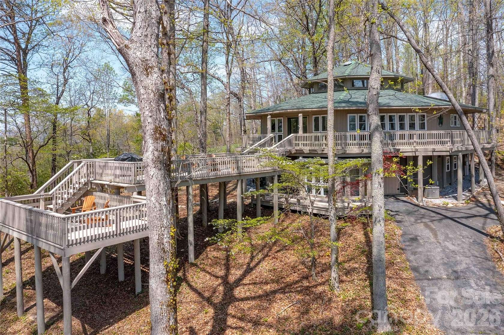 3.32 Acres of Land with Home for Sale in Hendersonville, North Carolina