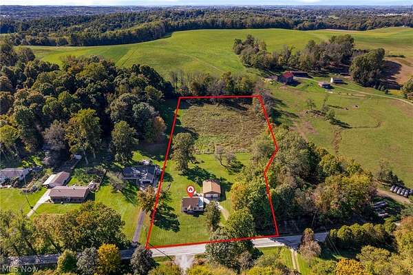 3.45 Acres of Land with Home for Sale in East Canton, Ohio
