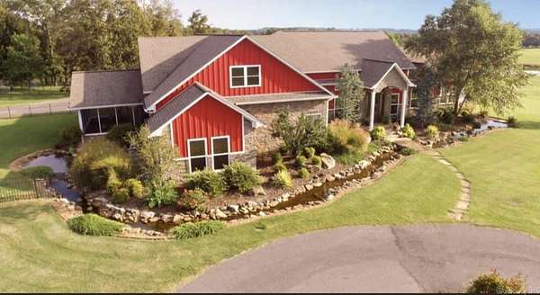 92 Acres of Agricultural Land with Home for Sale in Rose Bud, Arkansas