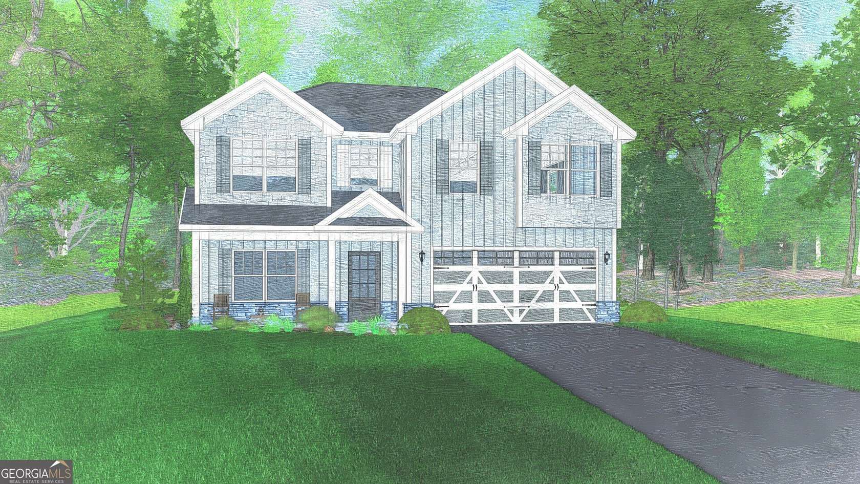 1.52 Acres of Land with Home for Sale in Macon, Georgia