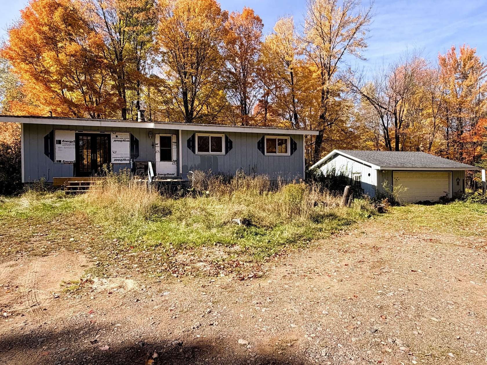 5 Acres of Land with Home for Sale in Park Falls, Wisconsin
