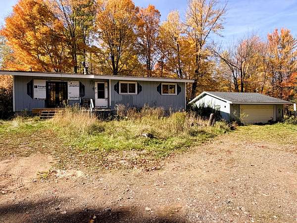 5 Acres of Land with Home for Sale in Park Falls, Wisconsin