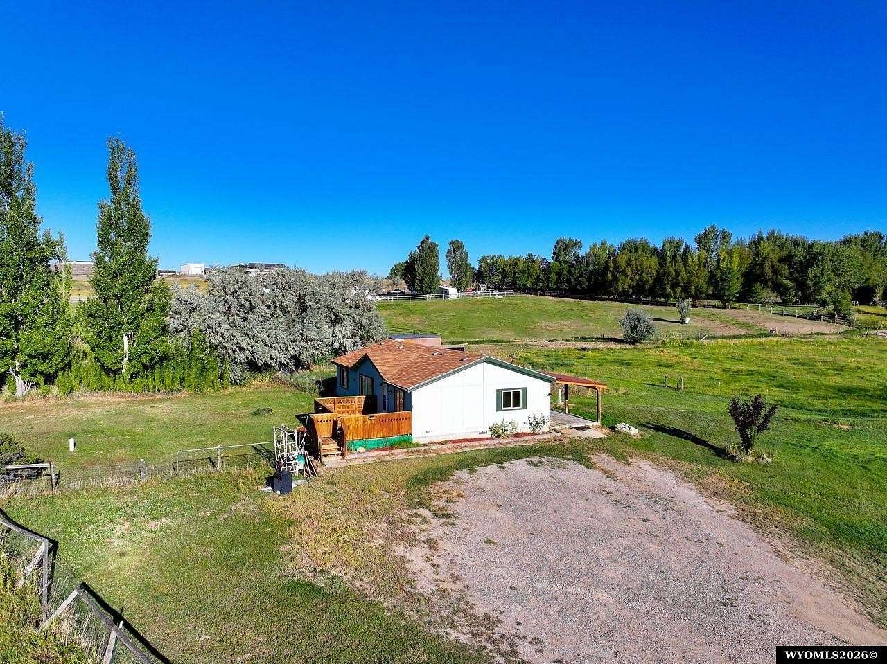 2.52 Acres of Land with Home for Sale in Lander, Wyoming