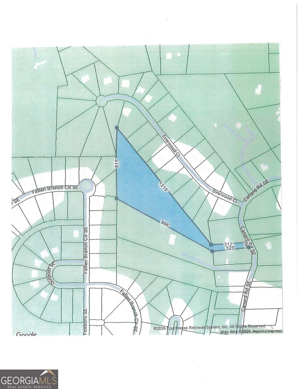 5.86 Acres of Residential Land for Sale in Rome, Georgia