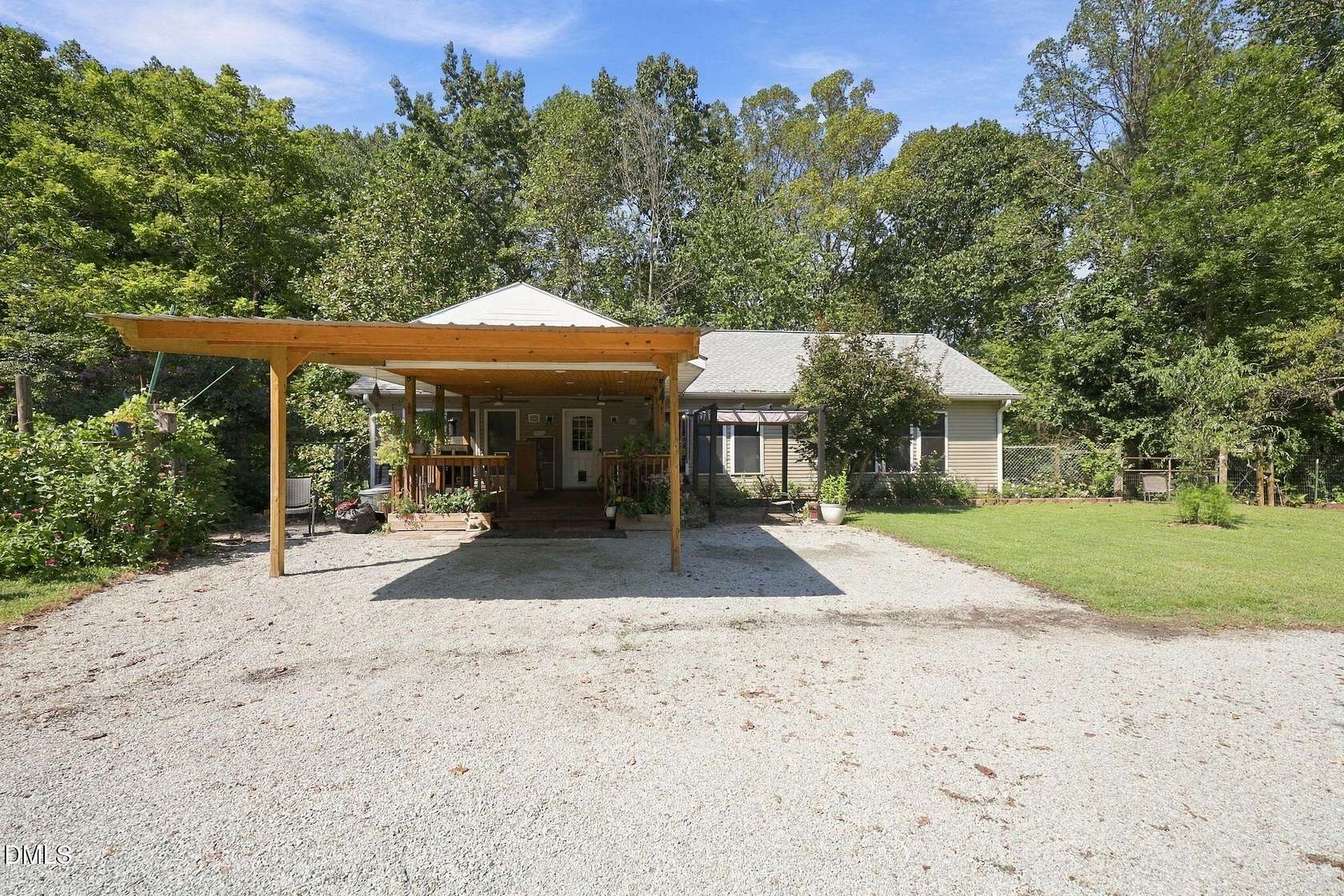 5 Acres of Land with Home for Sale in Leasburg, North Carolina