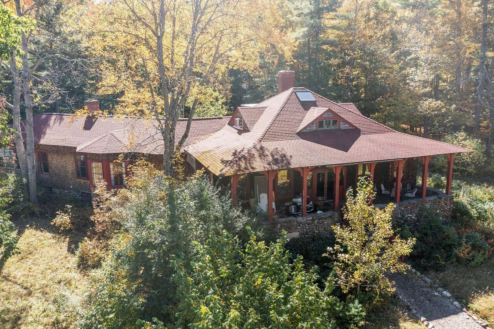 18.6 Acres of Recreational Land with Home for Sale in Winchendon, Massachusetts