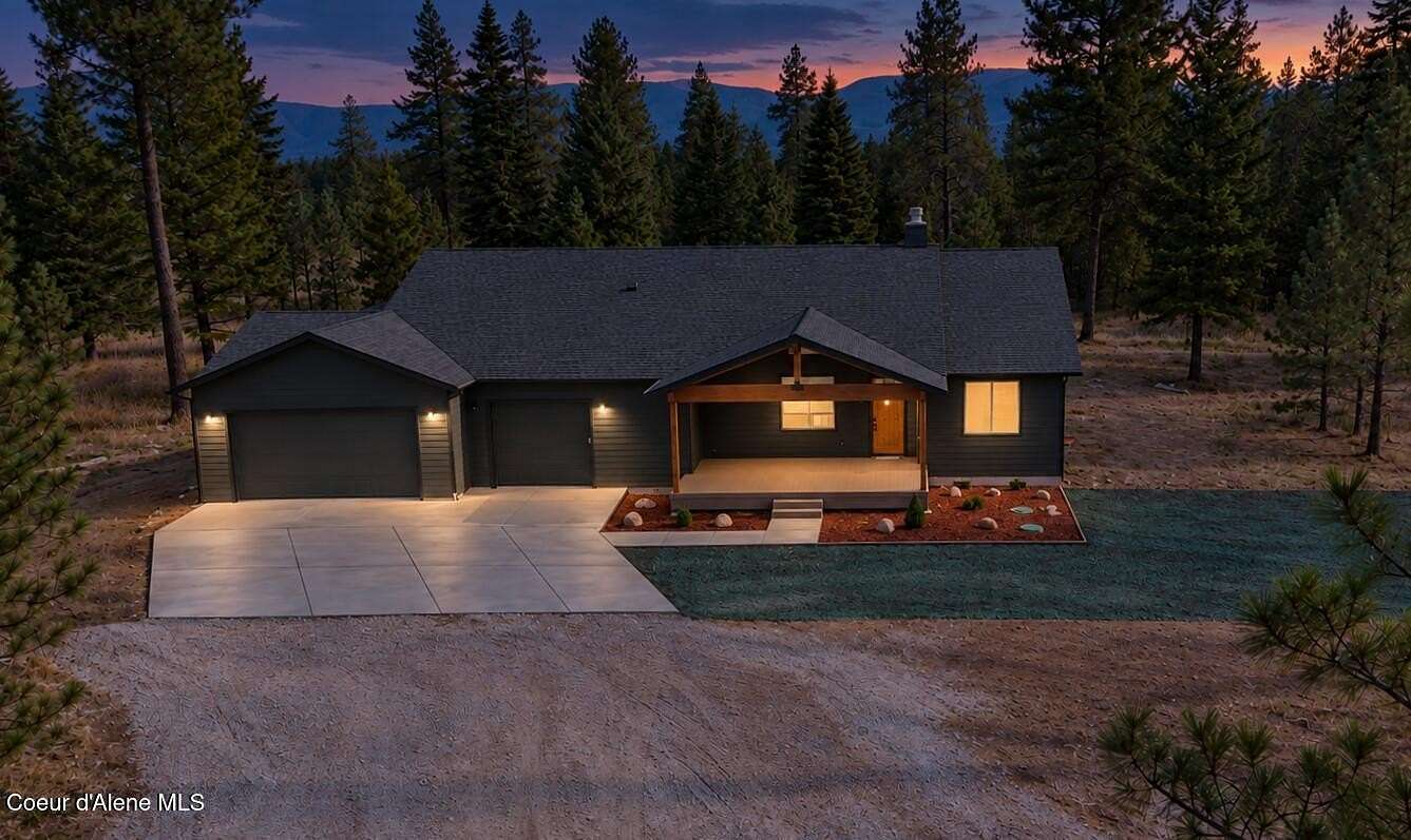4.83 Acres of Land with Home for Sale in Athol, Idaho