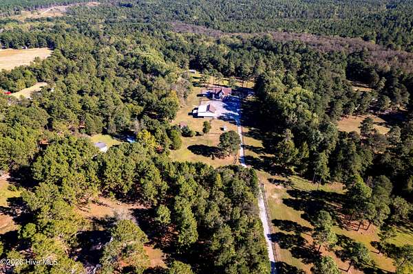 15.5 Acres of Land with Home for Sale in Southern Pines, North Carolina
