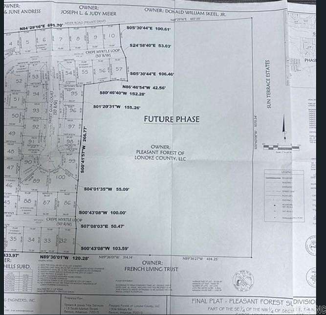 16.4 Acres of Land for Sale in Cabot, Arkansas