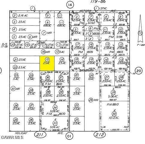 2.5 Acres of Residential Land for Sale in Rosamond, California