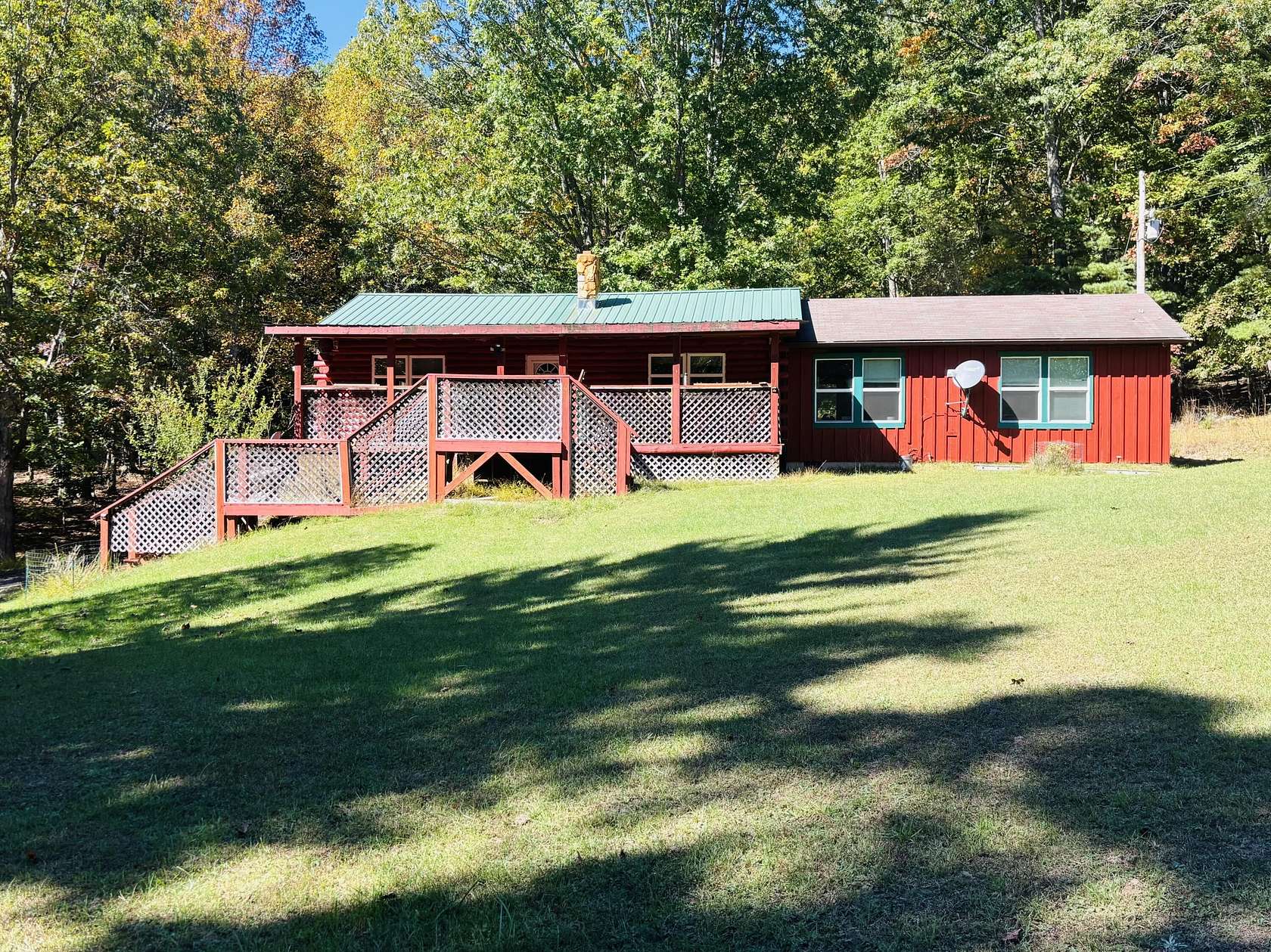 18 Acres of Recreational Land with Home for Sale in Millboro, Virginia