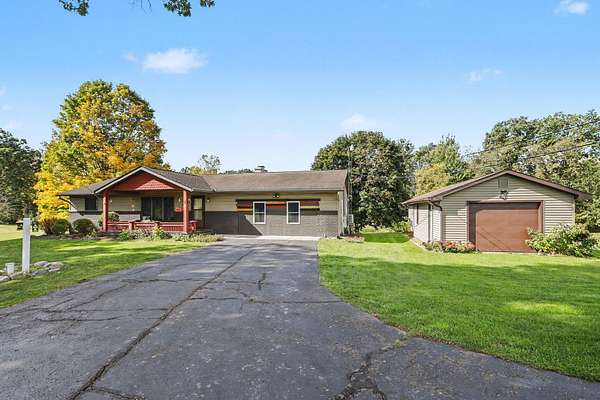 8.87 Acres of Land with Home for Sale in Battle Creek, Michigan