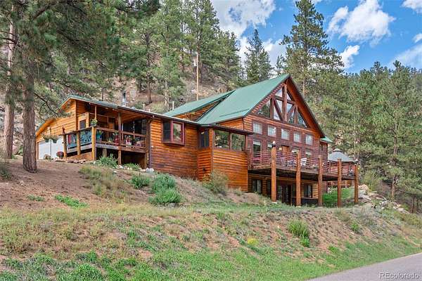 12.5 Acres of Land with Home for Sale in Pine Grove, Colorado