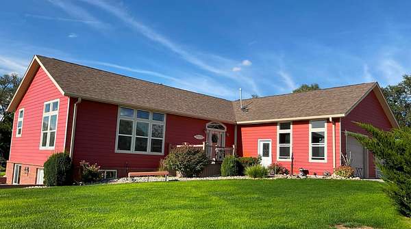 6.19 Acres of Land with Home for Sale in Bridgeport, Nebraska