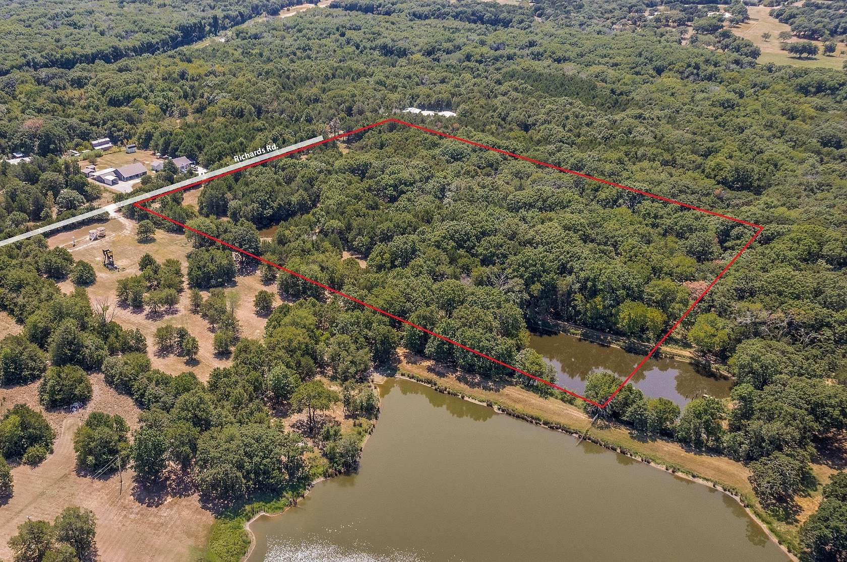 11.5 Acres of Land for Sale in Sadler, Texas