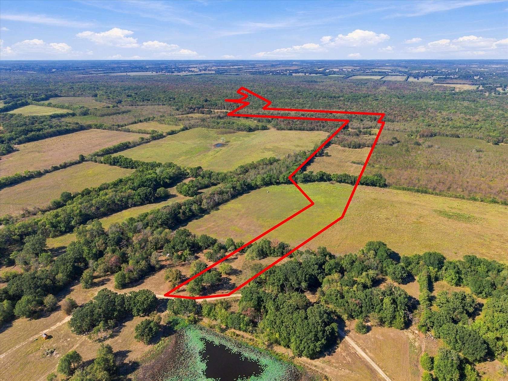 56.8 Acres of Land for Sale in Sulphur Springs, Texas