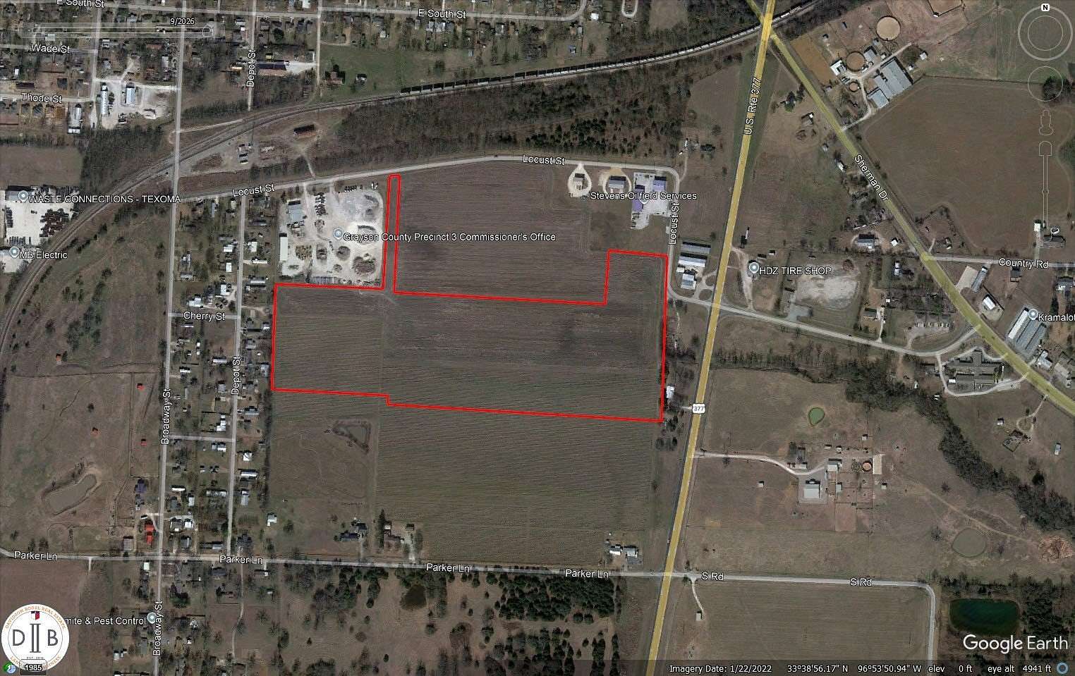 30 Acres of Land for Sale in Whitesboro, Texas
