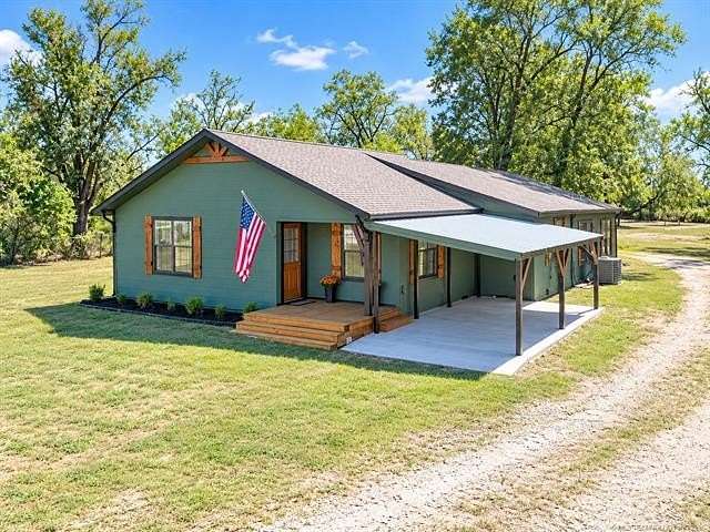 3 Acres of Land with Home for Sale in Okmulgee, Oklahoma