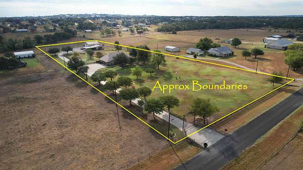 5 Acres of Land with Home for Sale in Weatherford, Texas