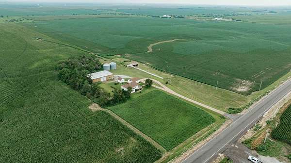 4.18 Acres of Land with Home for Sale in Ruskin, Nebraska