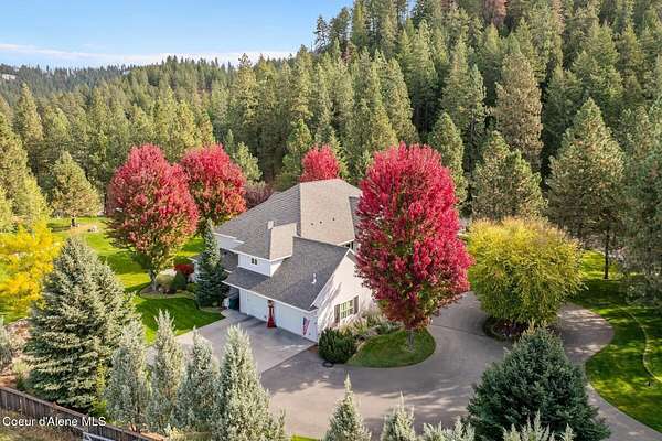 4.17 Acres of Land with Home for Sale in Dalton Gardens, Idaho