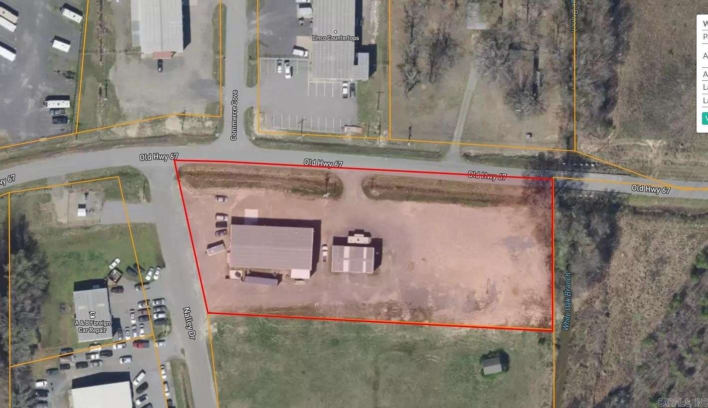 1.88 Acres of Improved Commercial Land for Sale in Cabot, Arkansas