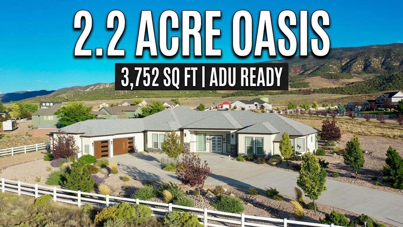 2.22 Acres of Land with Home for Sale in Parowan, Utah