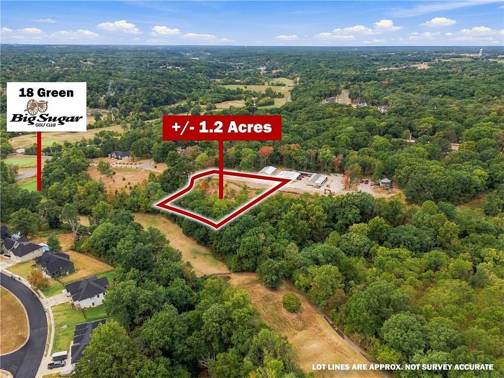 1.2 Acres of Residential Land for Sale in Pea Ridge, Arkansas