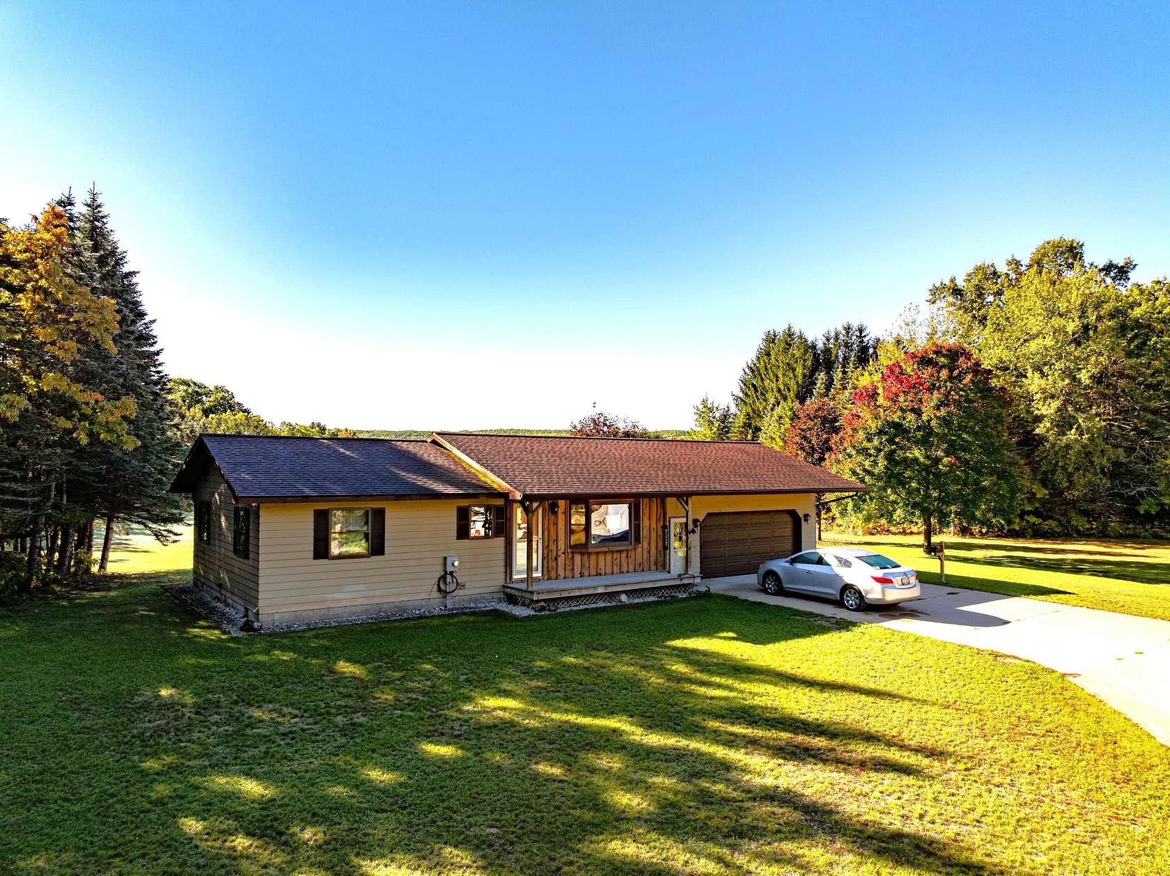 44 Acres of Land with Home for Sale in Manistee, Michigan