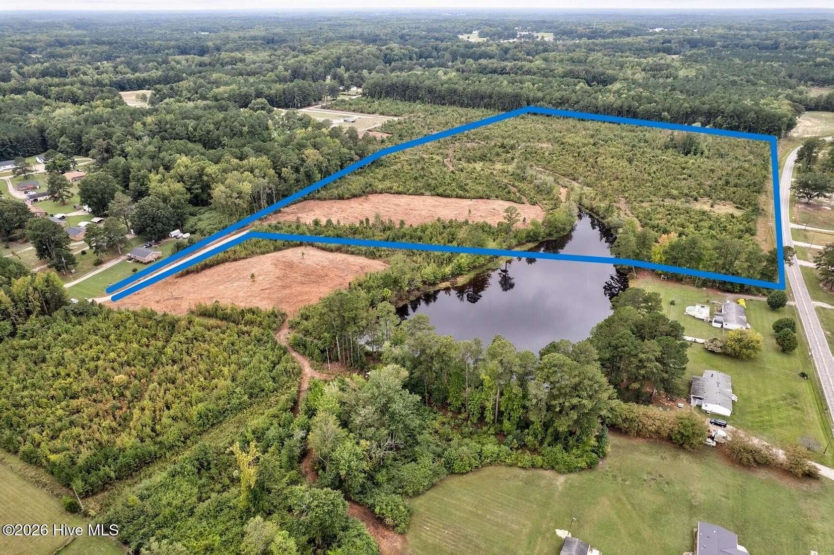 27 Acres of Agricultural & Residential Land for Sale in Rocky Mount, North Carolina