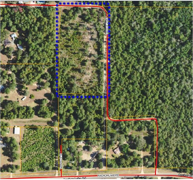 5.55 Acres of Residential Land for Sale in Carriere, Mississippi