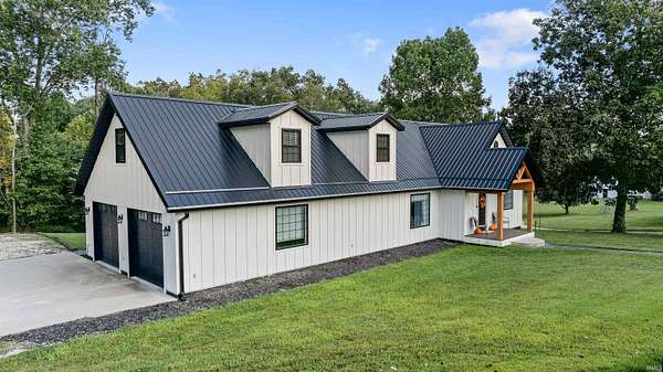 5 Acres of Land with Home for Sale in West Baden Springs, Indiana