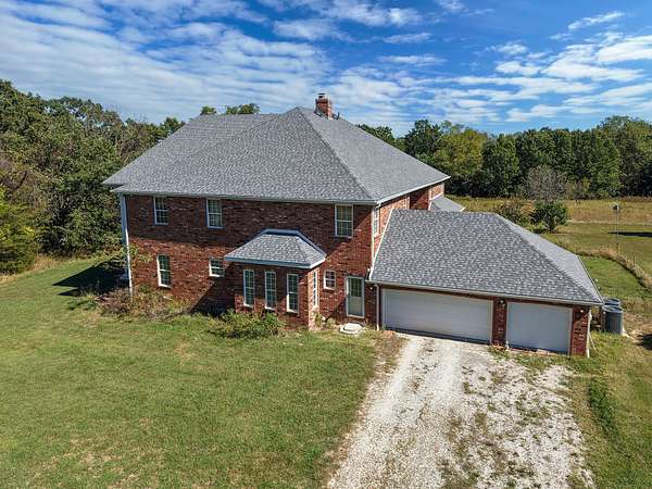 38.5 Acres of Land with Home for Sale in Clever, Missouri