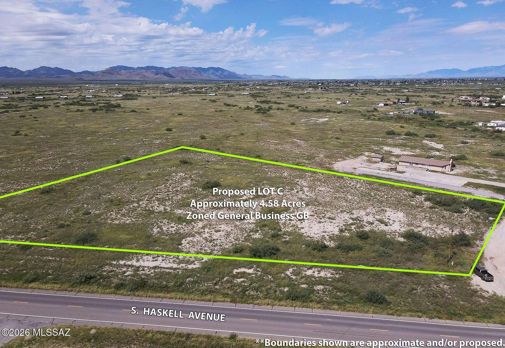 4.58 Acres of Commercial Land for Sale in Willcox, Arizona