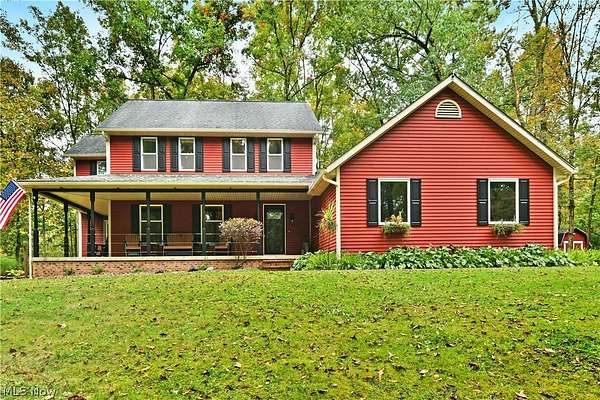 6 Acres of Land with Home for Sale in Berlin Center, Ohio