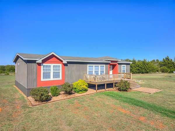 3 Acres of Land with Home for Sale in Chandler, Oklahoma
