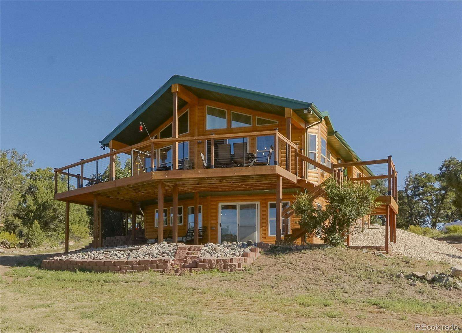 107 Acres of Recreational Land with Home for Sale in Cotopaxi, Colorado
