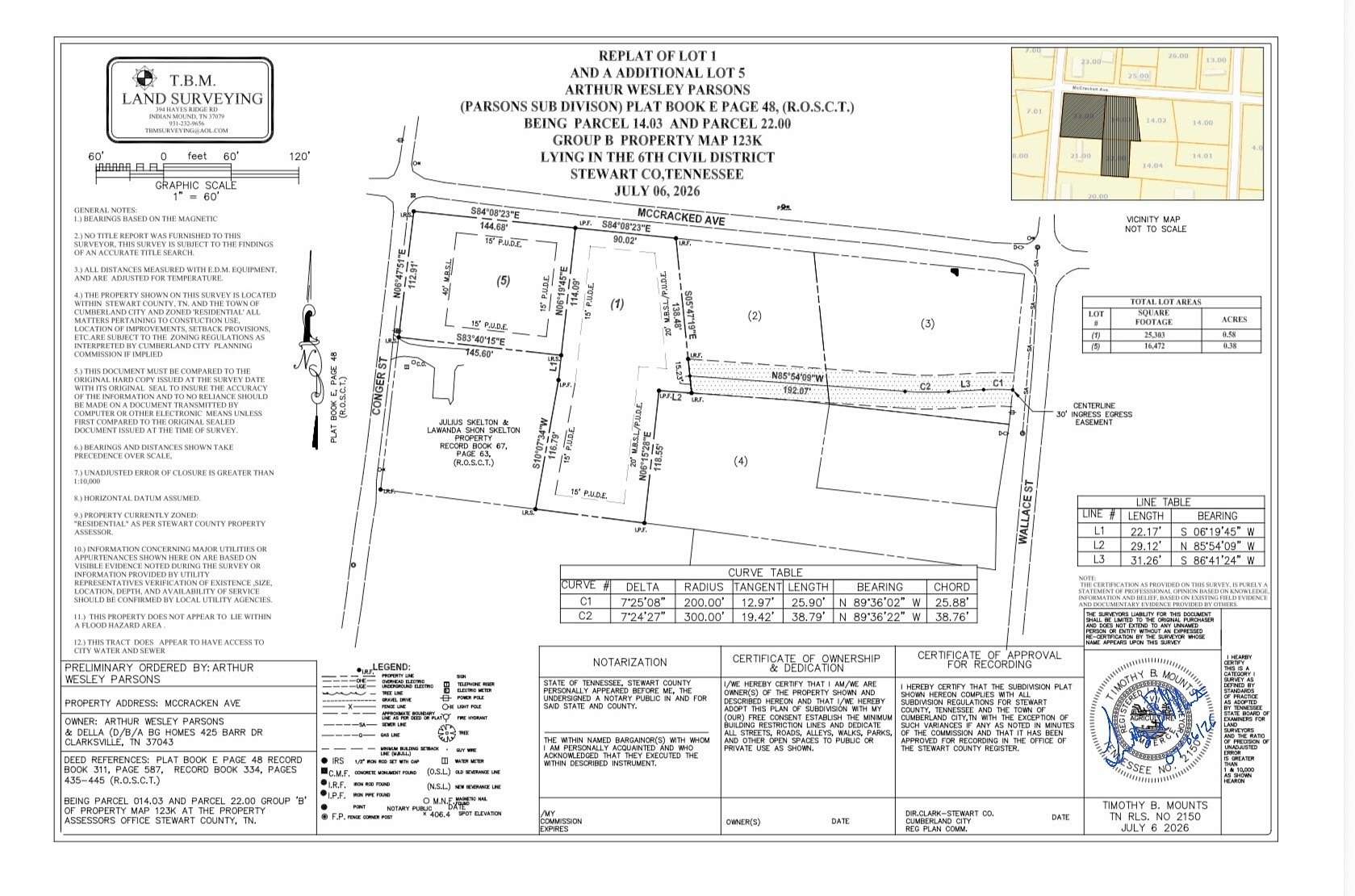 0.62 Acres of Residential Land for Sale in Cumberland City, Tennessee