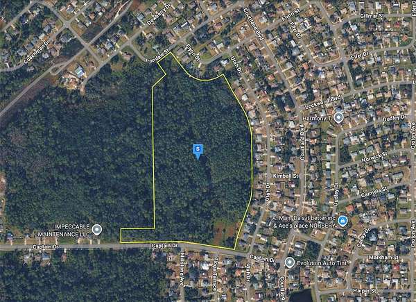 34.2 Acres of Recreational Land for Sale in Deltona, Florida