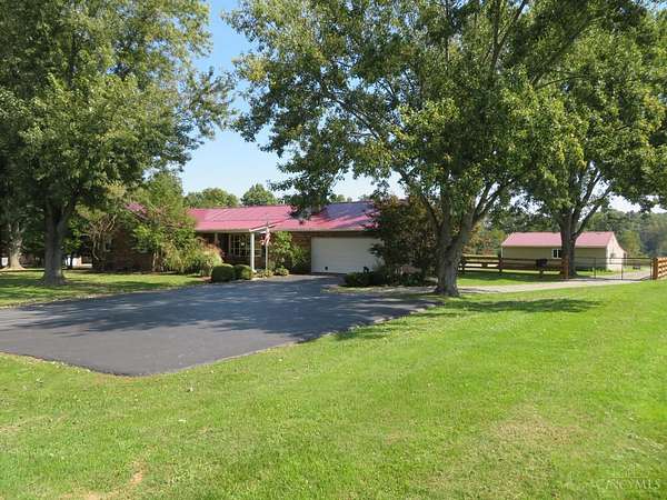 2.83 Acres of Land with Home for Sale in Hillsboro, Ohio