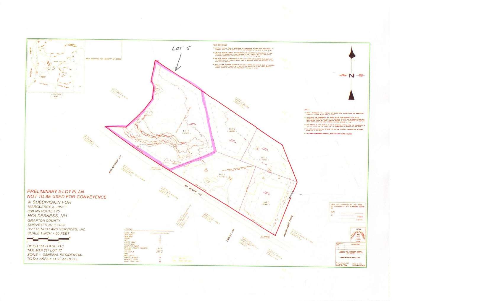 5 Acres of Residential Land for Sale in Holderness, New Hampshire