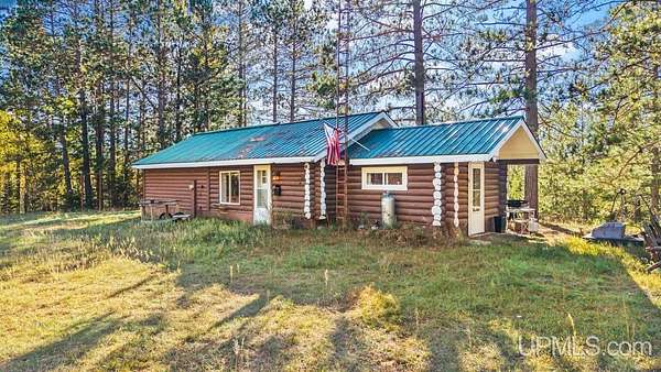 40 Acres of Recreational Land with Home for Sale in Norway, Michigan