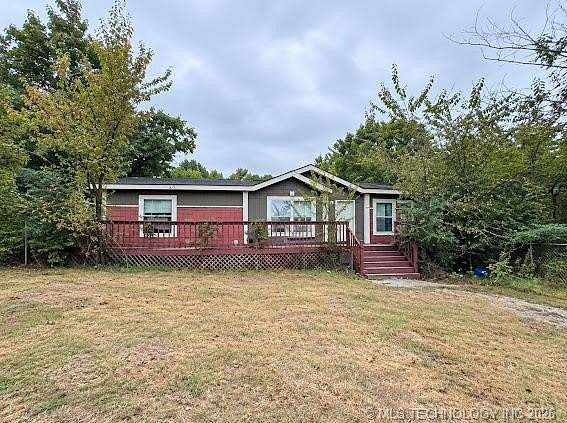 7 Acres of Land with Home for Sale in Hulbert, Oklahoma