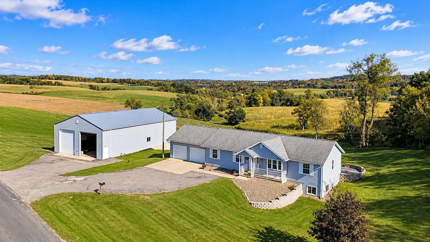5.78 Acres of Land with Home for Sale in Tomah, Wisconsin